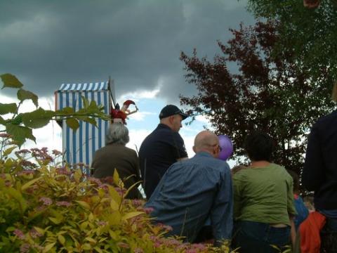 Punch and Judy performance 